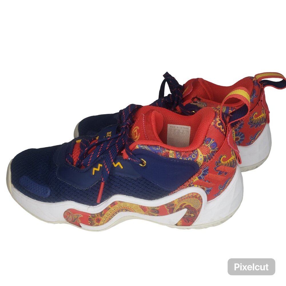 ADIDAS D.O.N. Bel-Air Donovan Mitchell Youth Basketball Sneakers Size 5